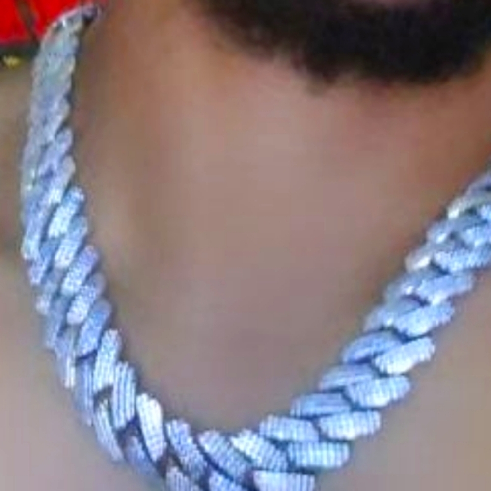 King ice Cuban link chain